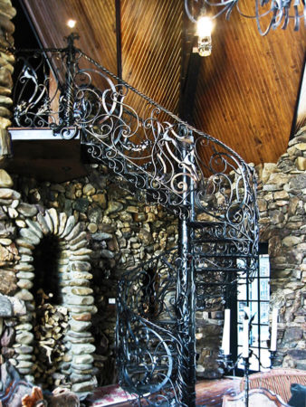 filter_Metal interior Spiral Stair